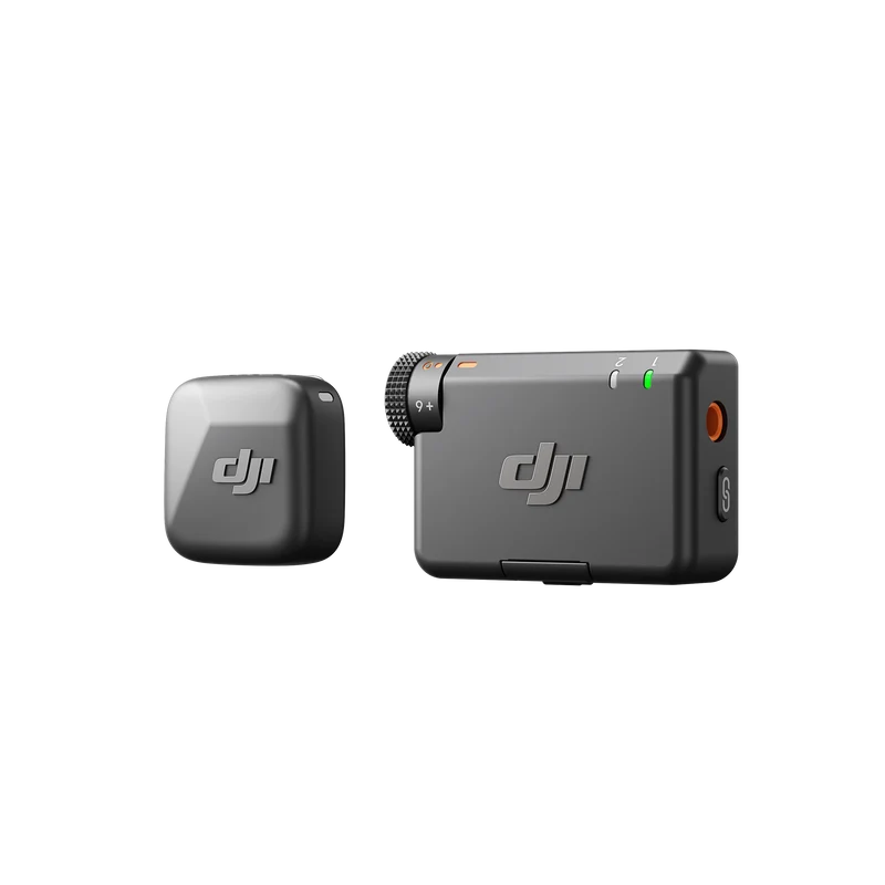 DJI Mic Mini Compact Wireless Microphone System for Camera & Smartphone (2.4 GHz)