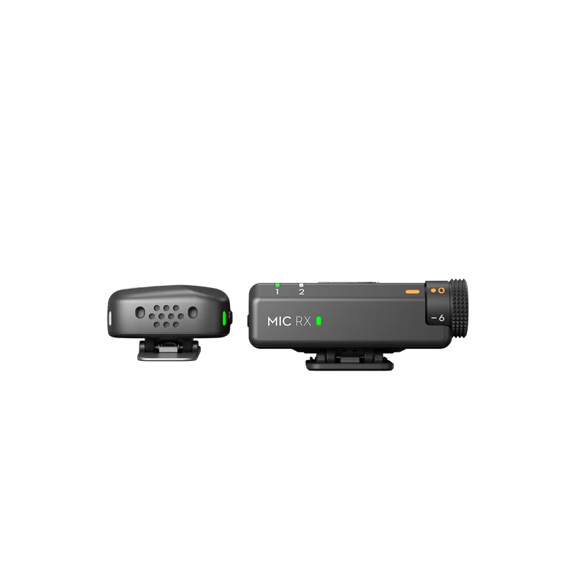 DJI Mic Mini Compact Wireless Microphone System for Camera & Smartphone (2.4 GHz)