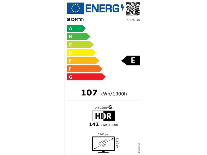SONY 77 BRAVIA 8A (K-77XR8A)