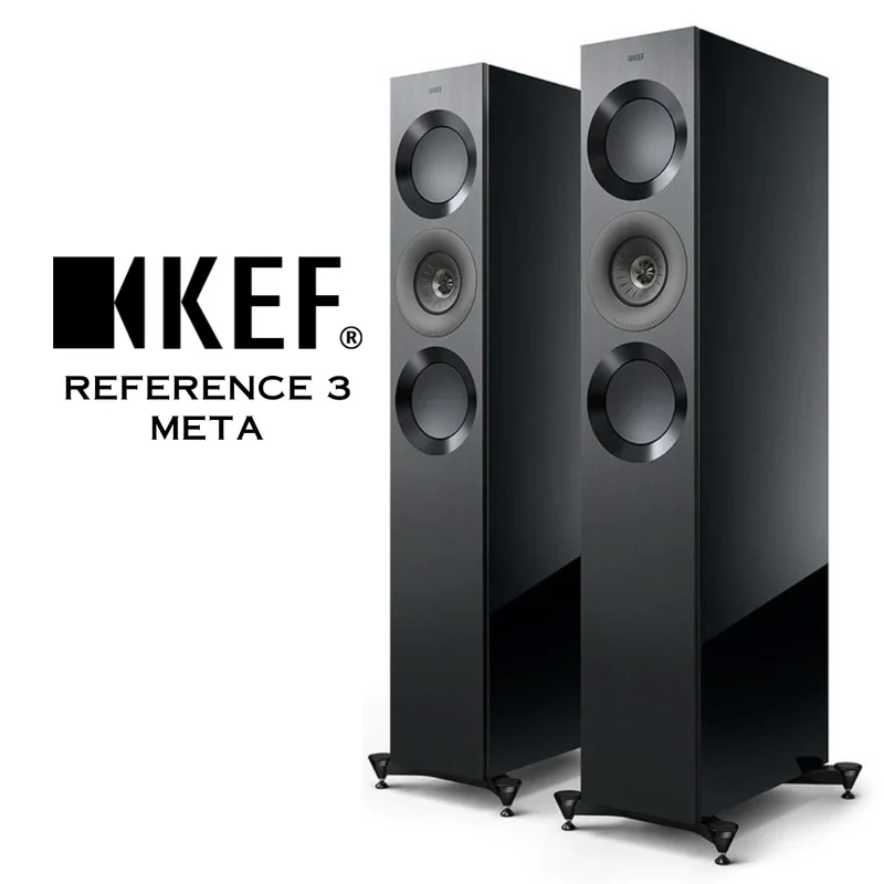 KEF Reference 3 Meta - Enceintes avec une sonorité exceptionnelle!