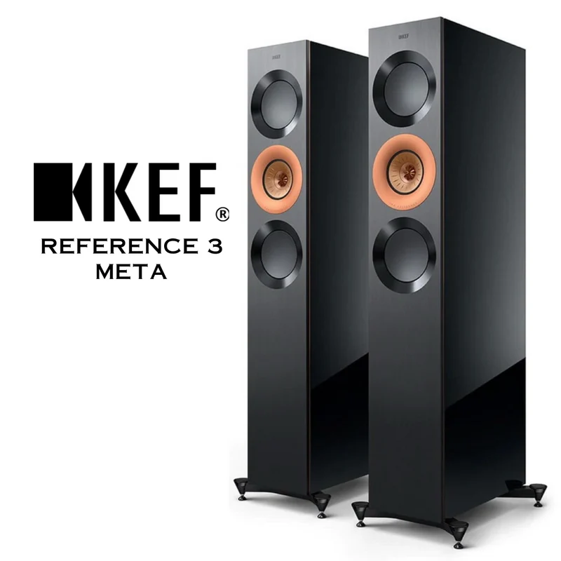 KEF Reference 3 Meta - Enceintes avec une sonorité exceptionnelle!