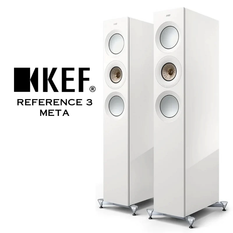 KEF Reference 3 Meta - Enceintes avec une sonorité exceptionnelle!