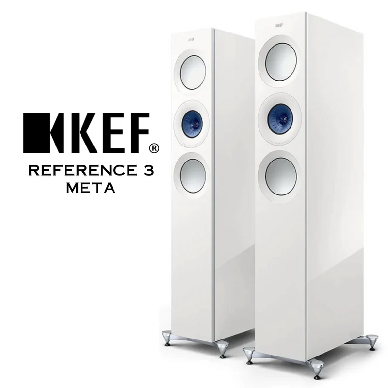 KEF Reference 3 Meta - Enceintes avec une sonorité exceptionnelle!
