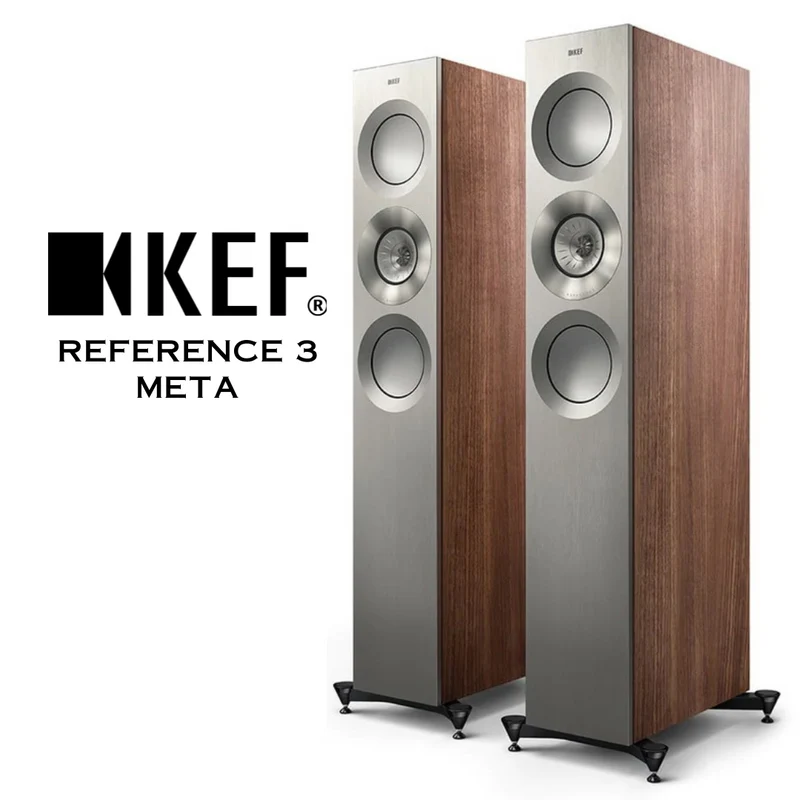 KEF Reference 3 Meta - Enceintes avec une sonorité exceptionnelle!