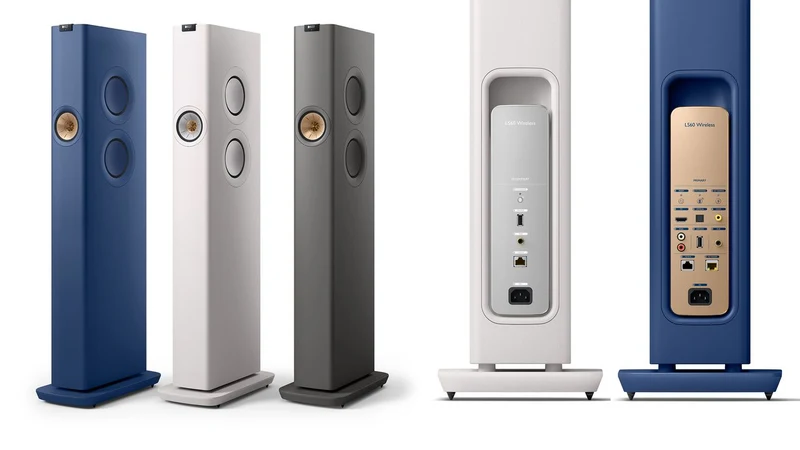 KEF LS60 Wireless - Enceintes amplifiés Intégrée de 1400W