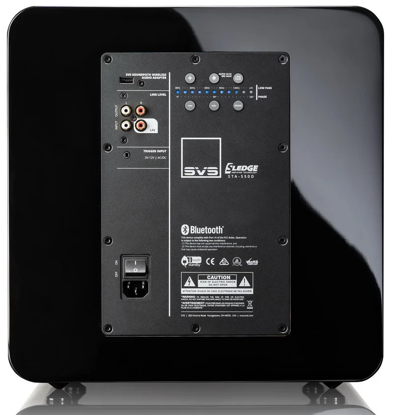 SVS SB-2000 Pro Piano - Caisson de basses 550W avec haut-parleur de graves 12''
