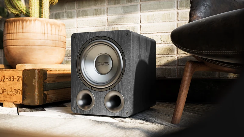 SVS PB-1000 Pro - Caisson de basses 12" de 325W - Black Ash