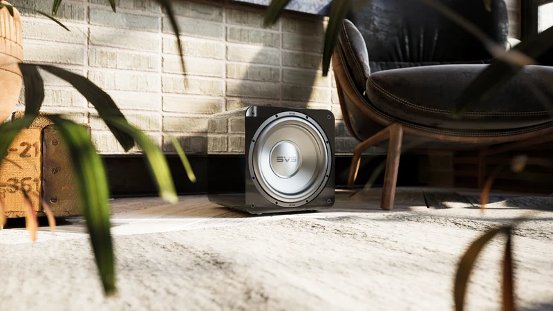 SVS SB-1000 Pro - Caisson de basses compact 12" de 325W - Fini lustré
