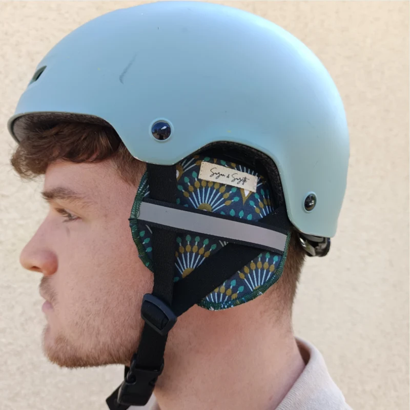 Cache-oreilles de Mireille pour casque vélo Suzon et Suzette
