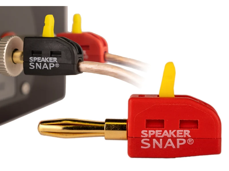 SPEAKER SNAP - Fiches bananes (la paire)