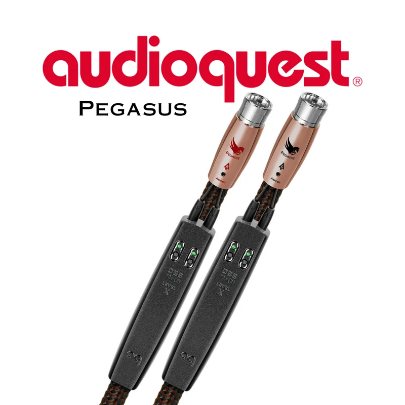 Audioquest Pegasus - Câble d'interconnexions XLR 72 V DBS XLR (paire)