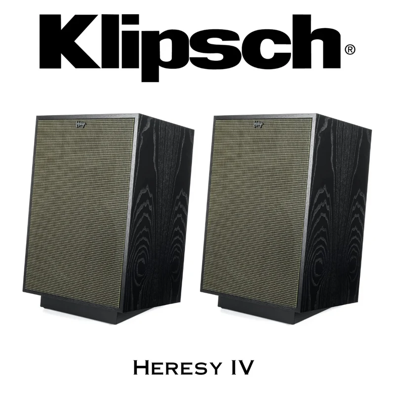 Klipsch Heresy IV - Enceintes haute-fidélité de type colonne à 3 voies (la paire)