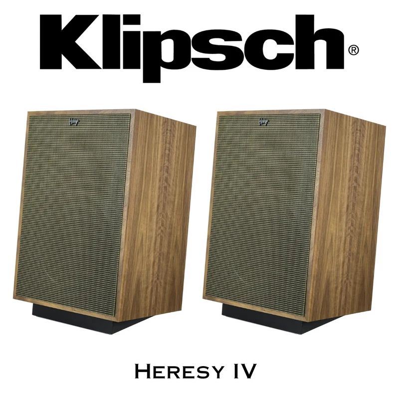 Klipsch Heresy IV - Enceintes haute-fidélité de type colonne à 3 voies (la paire)