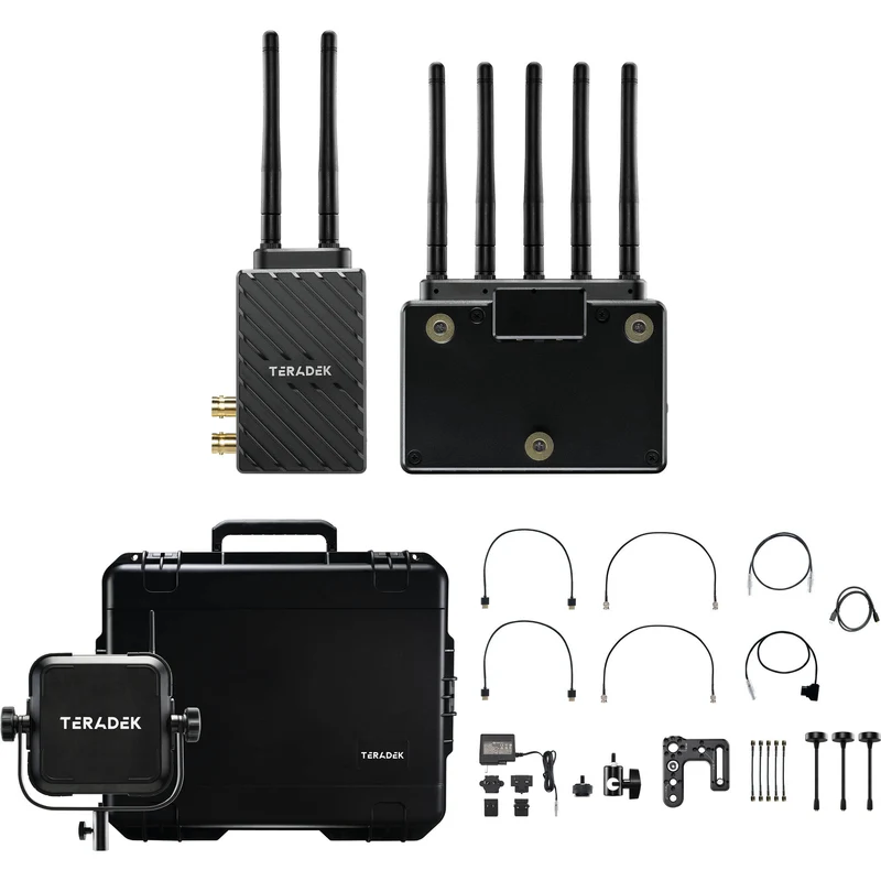 Teradek Bolt 6 LT 1500 3G-SDI/HDMI Wireless RX/TX Deluxe Kit (V-Mount)