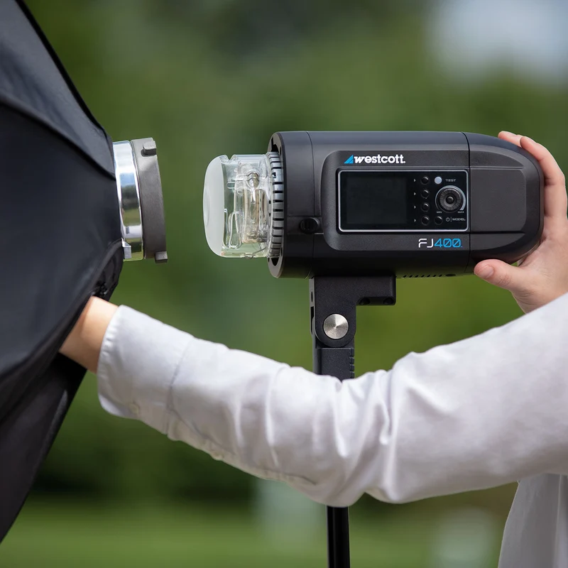 Westcott FJ400 Strobe 2-Light Location Hard Case Kit with FJ-X3m Universal Wireless Trigger