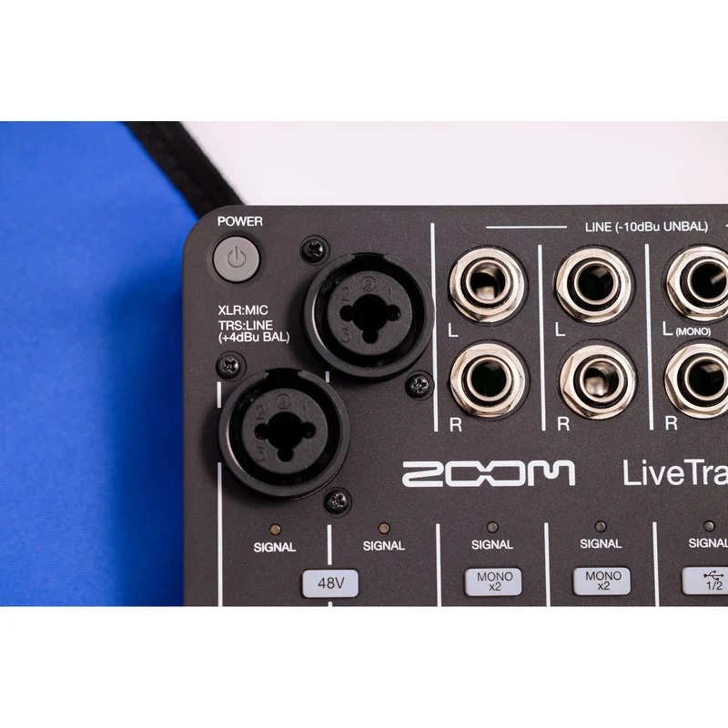 Zoom LiveTrak L-6 Portable 6-Channel Digital Mixer and Multitrack Recorder
