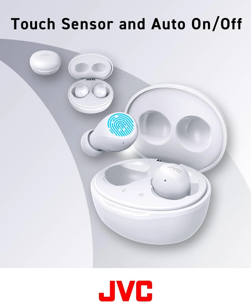 JVC Special Edition - Gumy Mini Wireless Earbuds (White)