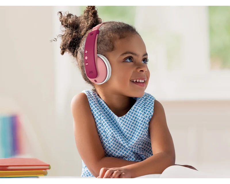 JVC Kids Wireless Tinyphone Headphones (Blue/Yellow)