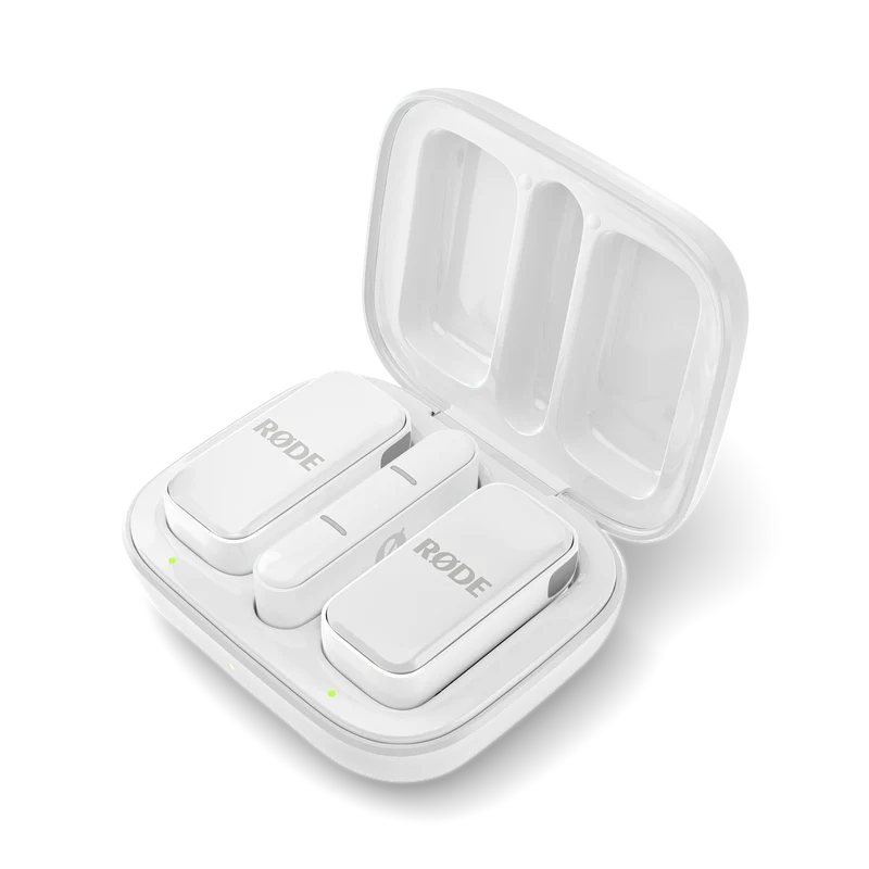 RODE Wireless Micro 2-Person Ultracompact Wireless Microphone System with Lightning Connector (2.4 GHz, White)