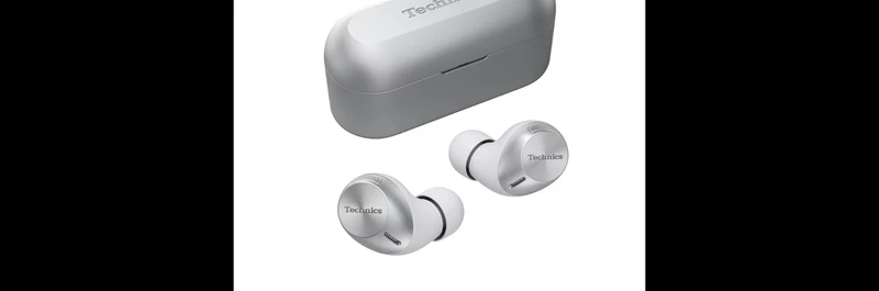 Technics True Wireless Noise Cancelling Earphones with Multipoint Bluetooth - Silver