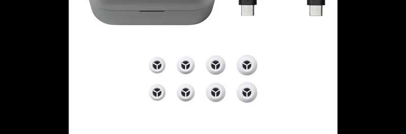 Technics True Wireless Noise Cancelling Earphones with Multipoint Bluetooth - Silver