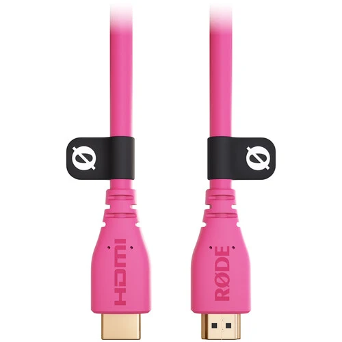 RODE HDMI 2.0 Cable (9.8', Pink)