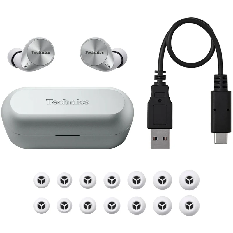 Technics True Wireless Noise-Canceling In-Ear Headphones (Black)