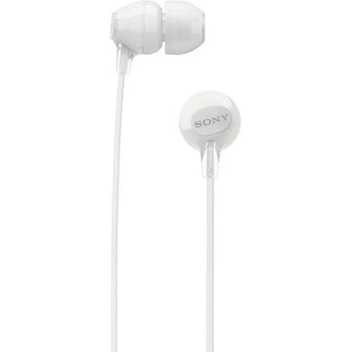 Sony WI-C300 wireless earphones with mic - White
