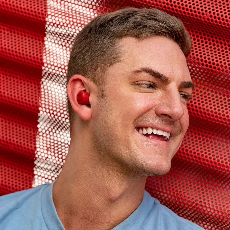 JLab Go Air Pop True Wireless Earbuds - Rose