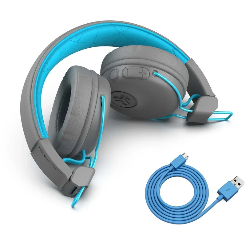 Jlab Jbuddies Studio Wireless Headphone - Grey/blue