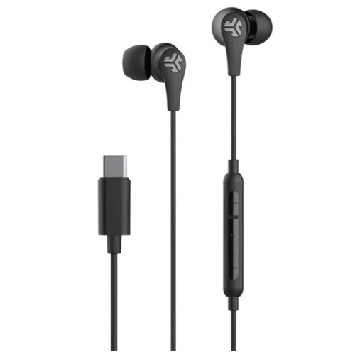 JLab JBuds Pro Wired Earbuds Type C - Black