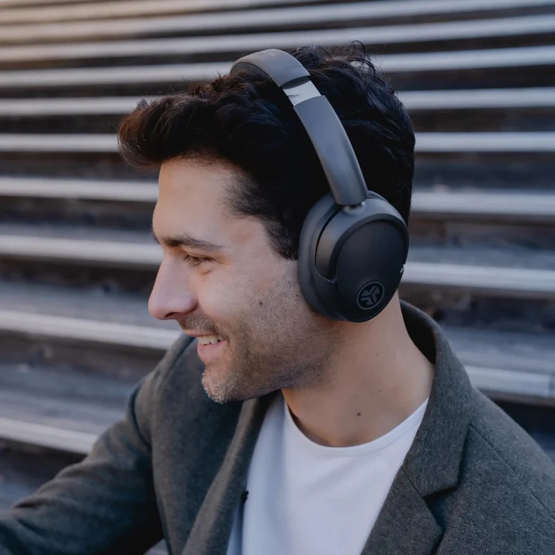 JLab JBuds Lux Anc Bluetooth Headphones - Graphite