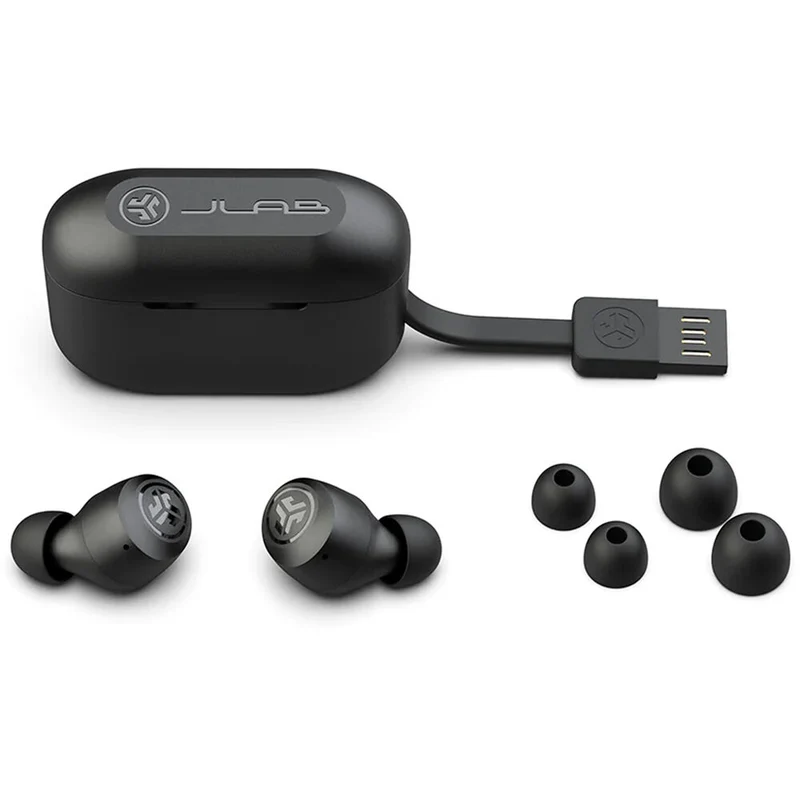 JLab Go Air Pop True Wireless Earbuds - Black