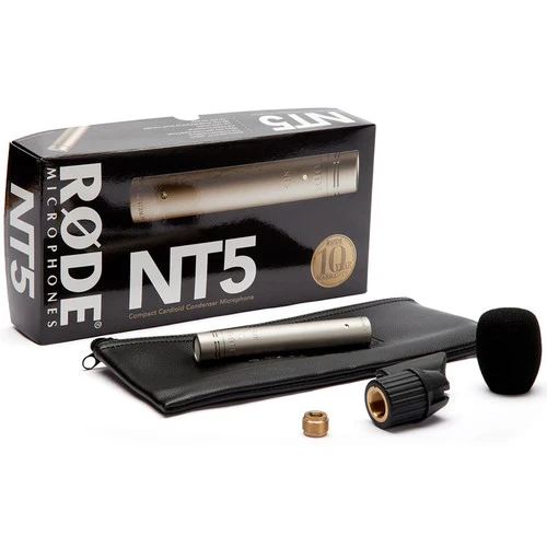 RODE NT5 Cardioid Studio Condenser Microphones (Matched Pair)