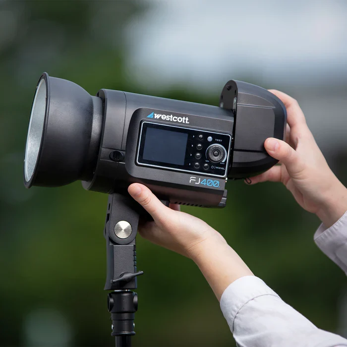 Westcott FJ400 Strobe 2-Light 1x3 Kit with Pro Light Mods and FJ-X3 M Universal Wireless Trigger