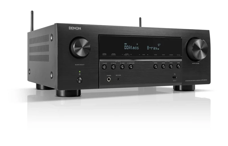 Denon AVR970H - Récepteur cinéma maison 7.2, 8K, 70W, 7 canaux amplifiés, Dolby Atmos