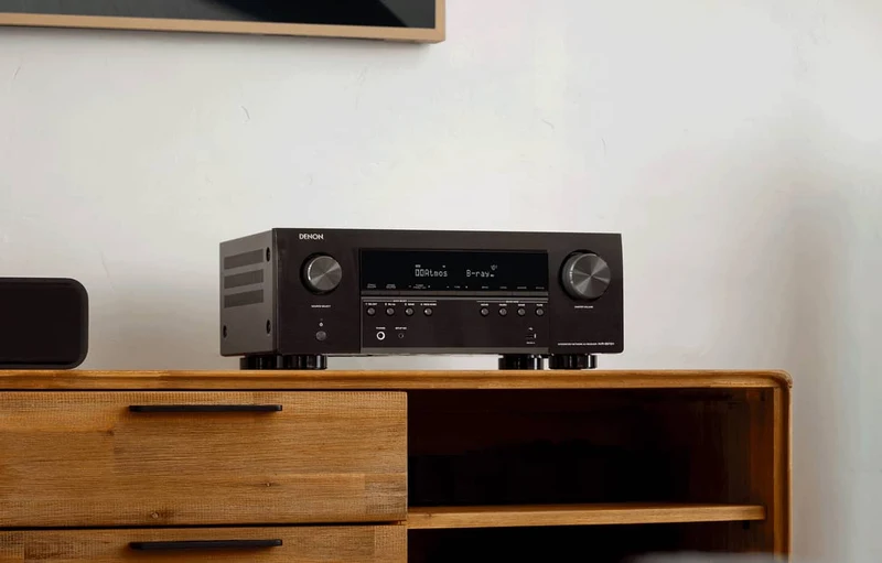 Denon AVR970H - Récepteur cinéma maison 7.2, 8K, 70W, 7 canaux amplifiés, Dolby Atmos
