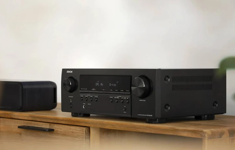 Denon AVR570BT - Récepteur cinéma maison 5.2, 70W, 5 canaux amplifiés, vidéo 8K