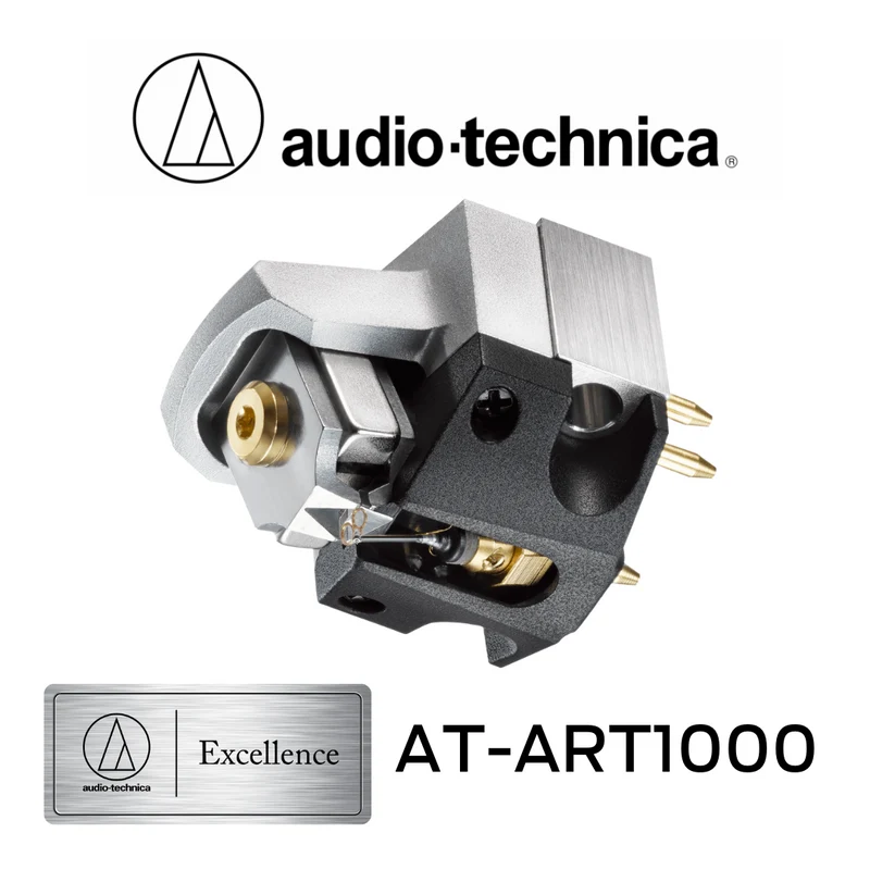 audio-technica AT-ART1000 - Cartouche à bobine mobile en cuivre PC-OCC (Moving Coil - MC) stéréo basse sortie