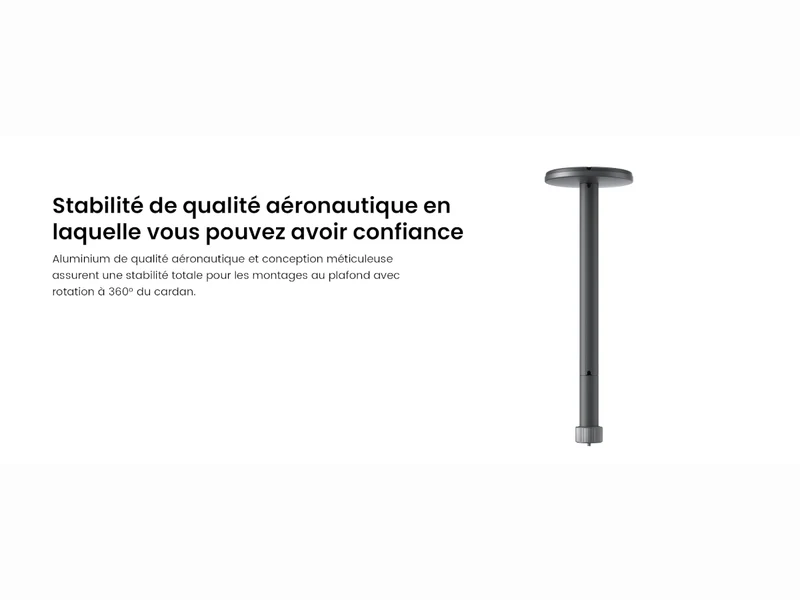 JMGO Fixation plafond pour N1S SE / Nano