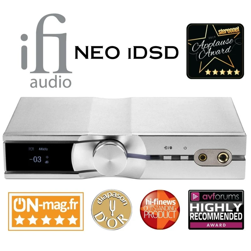 iFi Audio NeoiDSD - Amplificateur d'écouteur/DAC 32 bits/768kHz/DSD