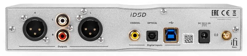 iFi Audio NeoiDSD - Amplificateur d'écouteur/DAC 32 bits/768kHz/DSD
