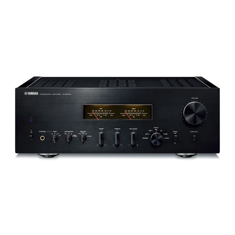 Yamaha AS2200 - Amplificateur stéréo intégré 90Watts par canal, entrée phono, HP A/B