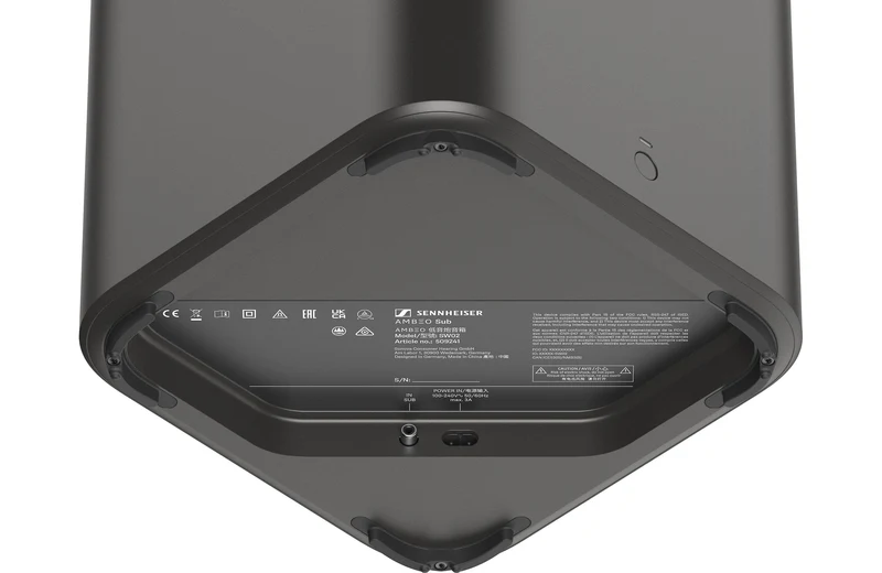 Sennheiser SW02 - Caisson de basses avec avec haut-parleur de graves de 8'' et 350W SW02