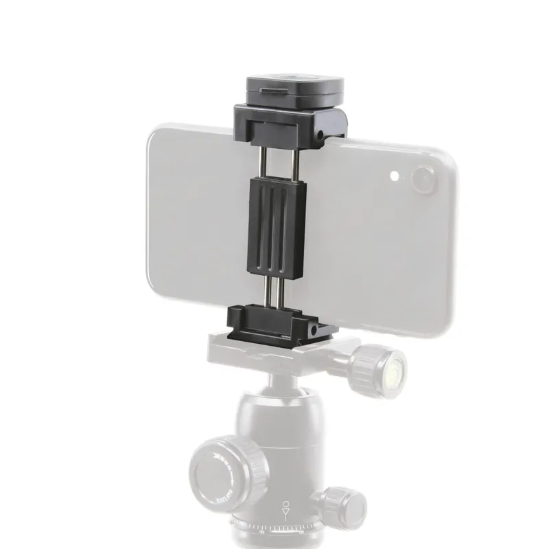 Mobifoto Mobimount 20 Arca Smartphone Mount W/Cold Shoe And Bluetooth Shutter Remote