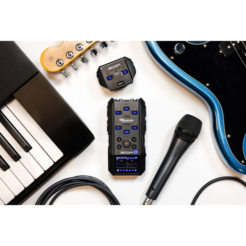 Zoom EXH-6e Dual XLR-1/4" TRS Input Capsule for H6essential Portable Recorder