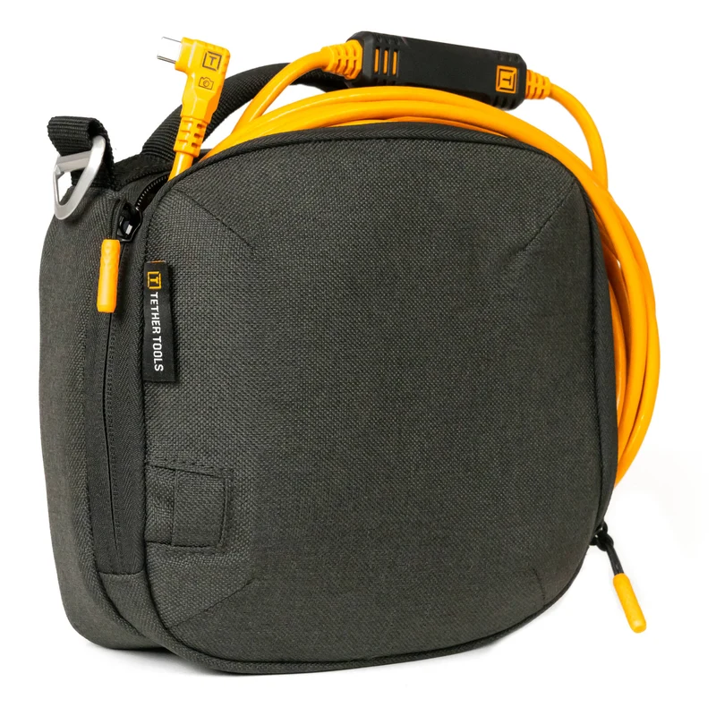 Tether Tools Starter Tethering Kit (Usb-C To Usb-C 15' (4.6M) Straight To Straight / High-Visibility Orange / Tet
