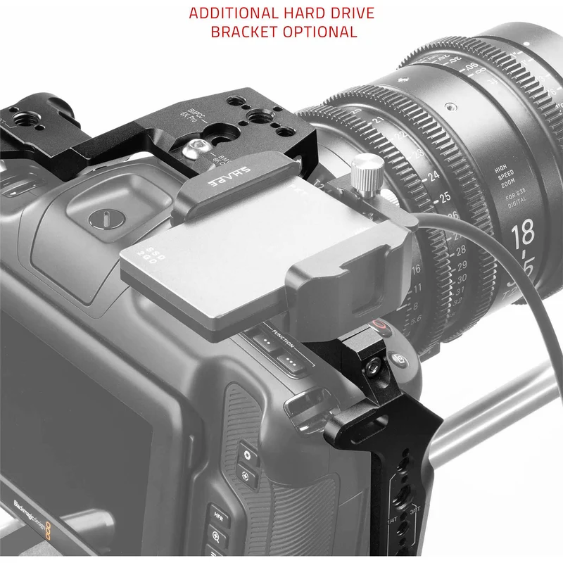 SHAPE Cage with ARRI Locating Top Handle Kit for Blackmagic Cinema Camera 6K, 6K Pro & 6K G2