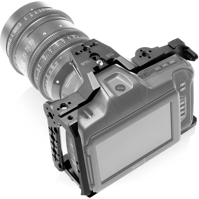 SHAPE Cage with ARRI Locating Top Handle Kit for Blackmagic Cinema Camera 6K, 6K Pro & 6K G2