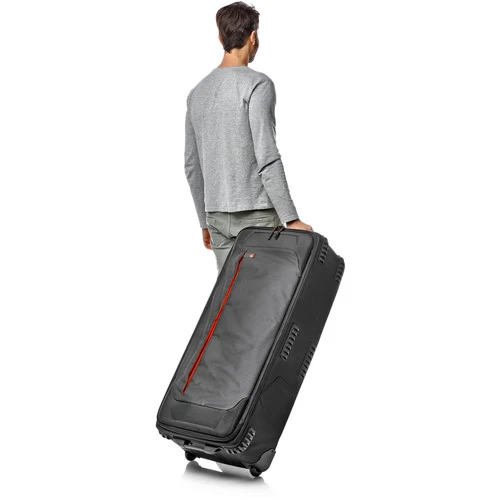 Manfrotto Pro-Light Rolling Lighting Gear Organizer V2 (Large, Black)